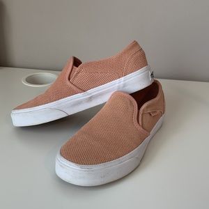 Vans, size 6.0 womens. Light pink